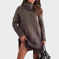Skye | Cozy Turtleneck Sweater Dress
