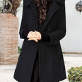 Millie | Hooded Double-Breasted Mid-Length Coat