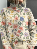 Turimetta | Blossom Turtleneck Sweater