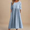 Lily | Classic Mid Sleeve Dress