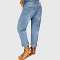 Allegra | Relaxed Button-Front Jeans