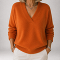 Newtown | Ribbed V-Neck Sweater