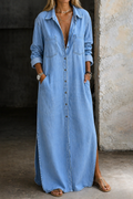 Byron | Relaxed Button-Front Shirt Dress