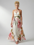 Burleigh | Floral One-Shoulder Maxi Dress