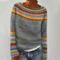Sigrid | Nordic Patterned Sweater