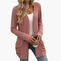 Tahlia | Ribbed Open-Front Cardigan