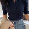 Pokolbin | Refined Collared Top