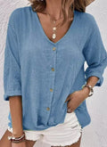 Kaikoura | Relaxed V-Neck Top