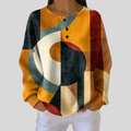Taronga | Geometric Print Sweatshirt