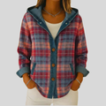 Sawtell | Hooded Plaid Shacket