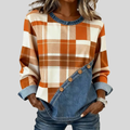 Milla | Patchwork Long-Sleeve Top