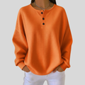 Bronte | Relaxed Waffle-Knit Henley Top