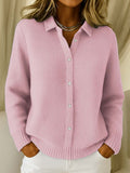 Rosamund | Button-Up Knit Cardigan