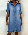 Indie | Soft Dress Relaxed Fit Lightweight Casual Style