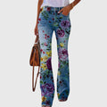 Yamba | Blossom-Print Flared Pants