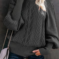 Cardrona | Textured Cable-Knit Sweater