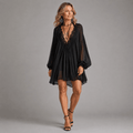 Katoomba | Flowing Lace-Trim Mini Dress