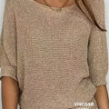 Macy | Relaxed Textured Sweater