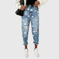Tove | Relaxed Star-Print Jeans