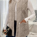 Ivy | Soft Textured Sleeveless Vest