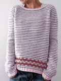 Yvette | Softly Striped Knit Sweater