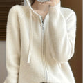 Posy | Hooded Zip-Front Cardigan