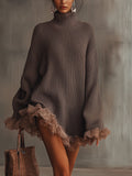 Chiswick | Relaxed Turtleneck Sweater Dress