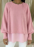 Bree | Relaxed Layered Knit Sweater