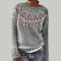 Sonja | Nordic-Inspired Patterned Sweater
