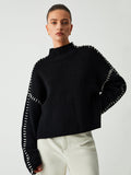 Bayview | Relaxed Mock Neck Sweater