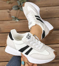 Merimbula | Retro-Striped Comfort Sneakers