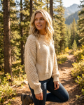 Coogee | Textured Crewneck Sweater