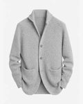 Alyssa | men's Tailored Button-Front Knit Cardigan