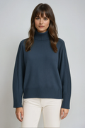 Rae | Ribbed Mock Neck Sweater