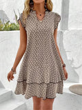 Keira | Flowing Tiered Ruffle Dress
