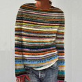 Rhonda | Bold Striped Statement Sweater