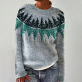 Noor | Alpine Forest Knit Sweater