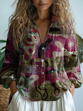 Castlecrag | Artful Print Blouse