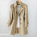Cassia | Refined Mid-Length Trench Coat