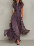 Caitlin | Vintage Chiffon Maxi Dress
