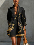Jolie | Flowing V-Neck Mini Dress