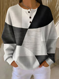 Hokitika | Textured Colorblock Top