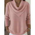 Cabarita | Draped Cowl-Neck Sweater
