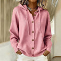 Drummoyne | Hooded Button-Front Cardigan