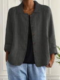 Hyams | Relaxed Button-Front Shirt Jacket
