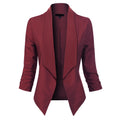 Ettalong | Open-Front Draped Blazer