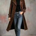 Tia | Timeless Belted Longline Coat