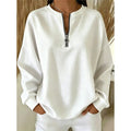 Balmoral | Relaxed Quarter-Zip Sweatshirt