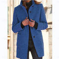 Kirribilli | Elegant Stand-Collar Coat
