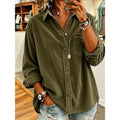 Cremorne | Ridged Button-Up Shirt
